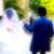 結婚式。