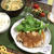 練習後の試合前日晩ごはん♪