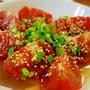 我が家の夏の定番☆トマトのめんつゆ漬け＆収穫