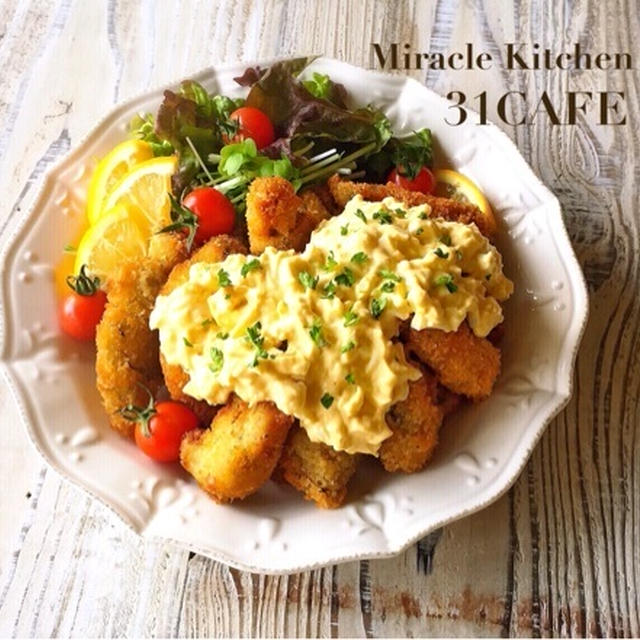 ♡バッター液de超簡単♡カキの下処理&カキフライ&チーズタルタル♡【牡蠣＊時短＊お弁当】