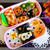 ☆コリラックマのハロウィン弁当(平面)☆ジャックポテト作り方