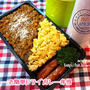 今日は図書館記念日【次男弁当】ルーで簡単ドライカレー弁当【晩ごはん】豚肉ときゅうりのキムチ炒め