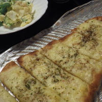 なんちゃってチーズガーリックナン　のせて焼くだけ(^^ゞ