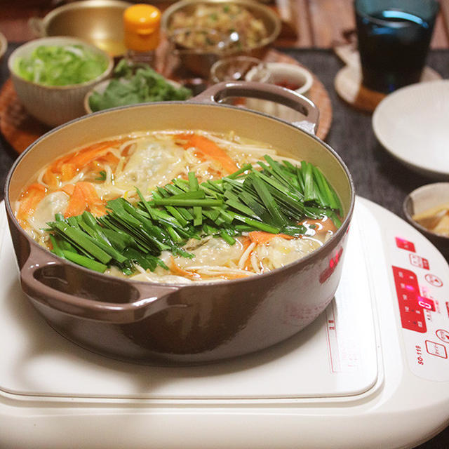 【レシピ】水餃子鍋からのそぼろ酸辣湯麺。