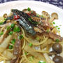 さんま＆きのこ の秋パスタ♪低カロ・の巻
