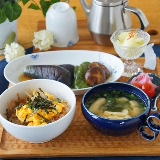 簡単！玉子丼定食