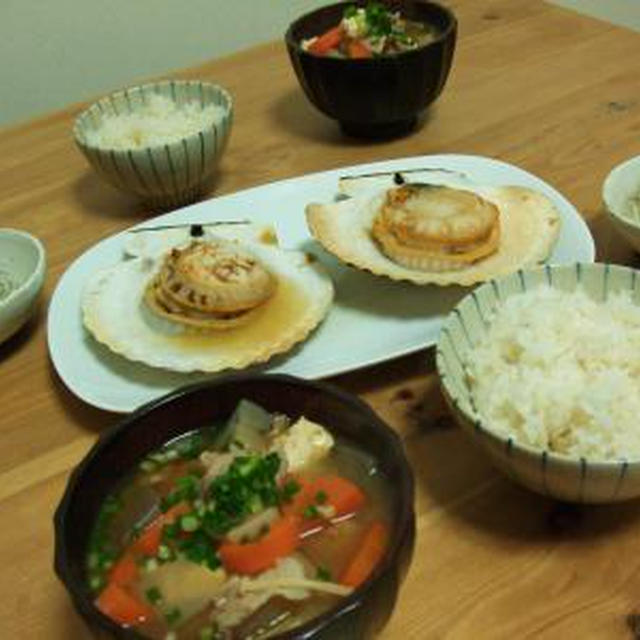 豚汁の季節です。