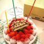 お誕生日ケーキ♡とプレゼント