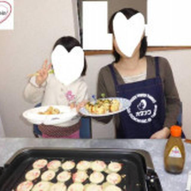 オタフクオリジナルエプロン&たこ焼ピックでタコパ！