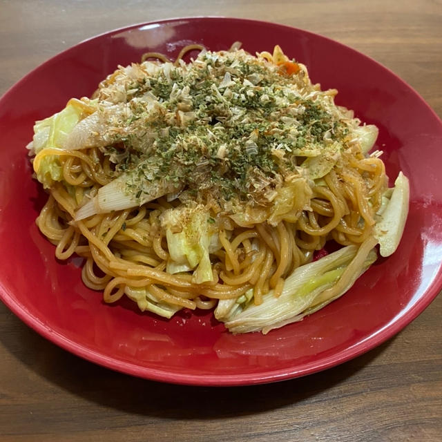 日清焼きそば と たった一粒の落花生 ！