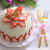 【CUISINART×レシピブログ】苺のクリスマスドームケーキ　ハンブレでらくらく♪時短レシピ