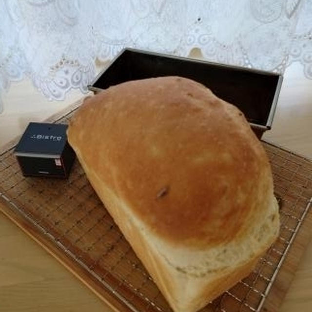 もち麦食パン♪メープル粒ジャムパン♪