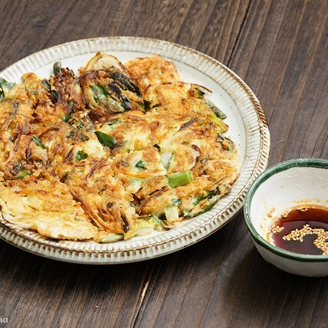 【基本のお料理】カリカリで美味しいチヂミのレシピ・作り方【簡単】