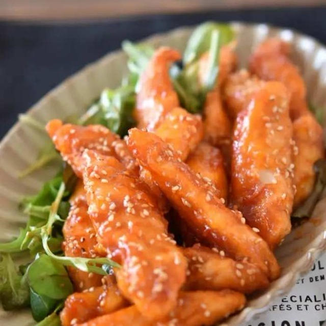 むね肉だけで絶品！子どもに大好評の「チキンスティック」はいかが？