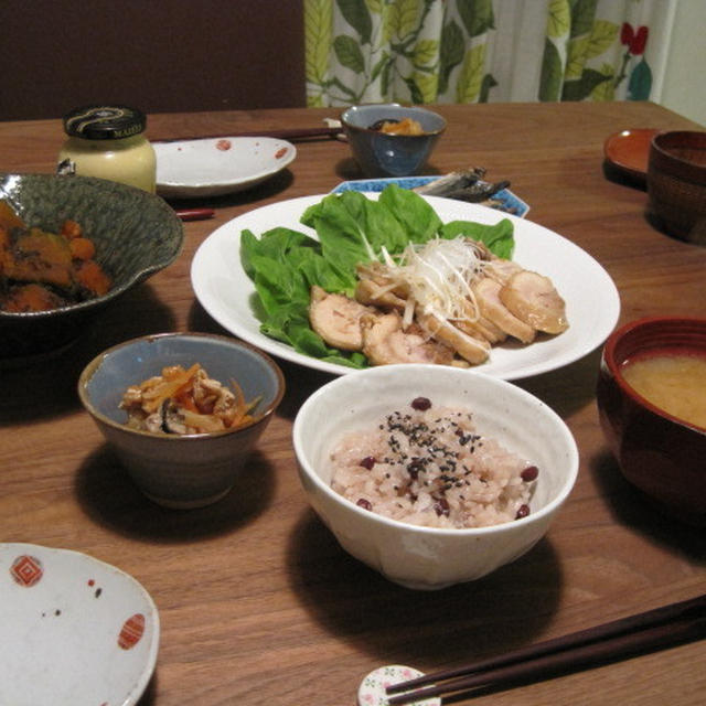 レンジで作る鶏チャーシュー
