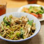 ごぼう好きにはたまらない。親子ごぼう丼。レシピ明日。