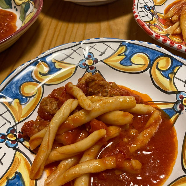 レシピ:バジリカータ州郷土パスタ：Fusilli Lucani!