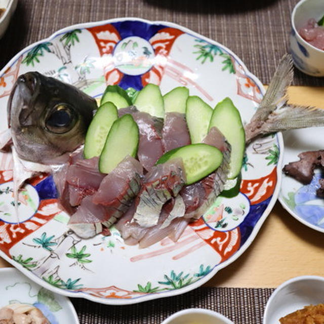 高知県産：トッパアジ？トッパクアジ？＝めあじ???　刺身とカルパッチョ