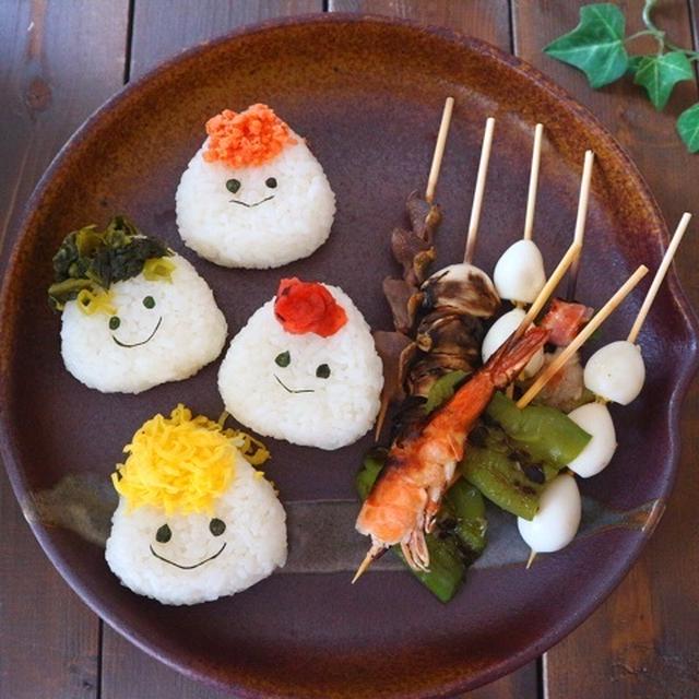 顔むすび＊やきとり デコごはん