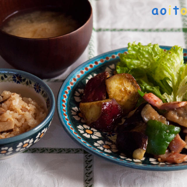 秋の味覚ごはん