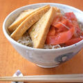 ダイエットトマトすき焼き風丼（肉ナシ）