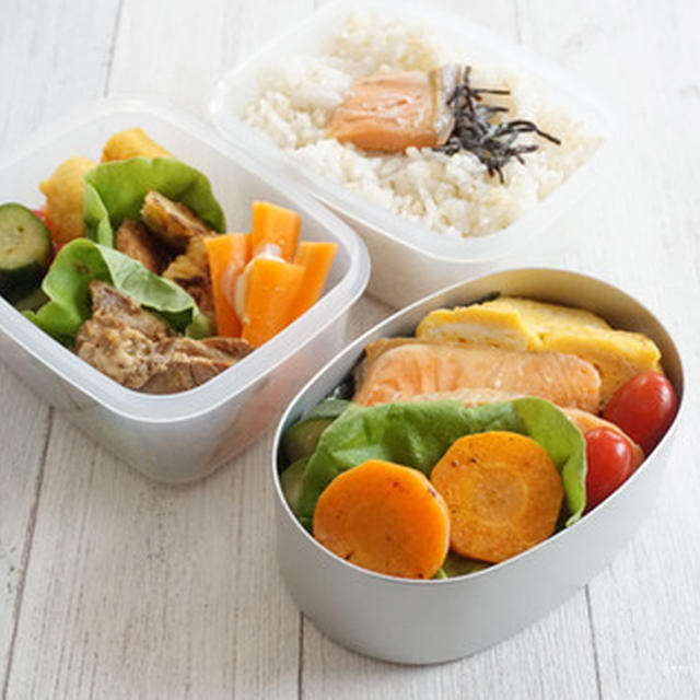 今日のお弁当。（親子弁）