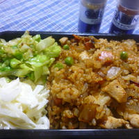 スパイシー弁当で温まりましょう♪