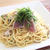 カツオのタタキアレンジ2☆カツオの和風パスタ