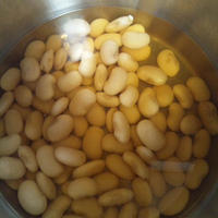 白花豆を煮てみました