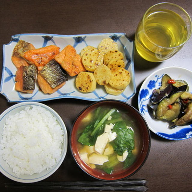 鮭と里芋の南蛮漬け