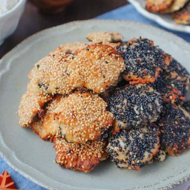 これは手が止まらん☆鶏むね肉と切り干し大根の海苔ごまチキン