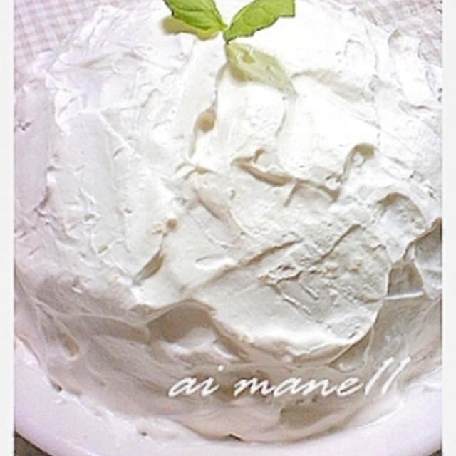 ドーム型ケーキ スノードームバニラムースケーキ By 杏衣 さん レシピブログ 料理ブログのレシピ満載
