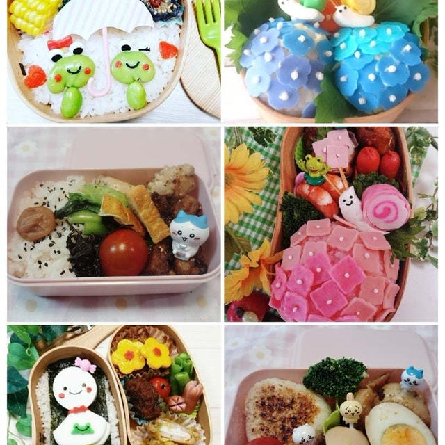 今週のお弁当のまとめ6選(5/26～31)       #平日のお昼ご飯は