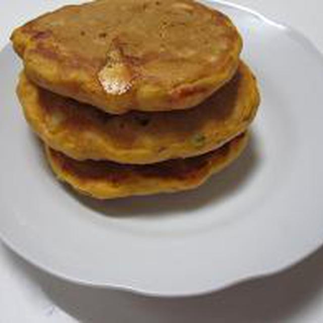 ピザまん風ホットケーキ