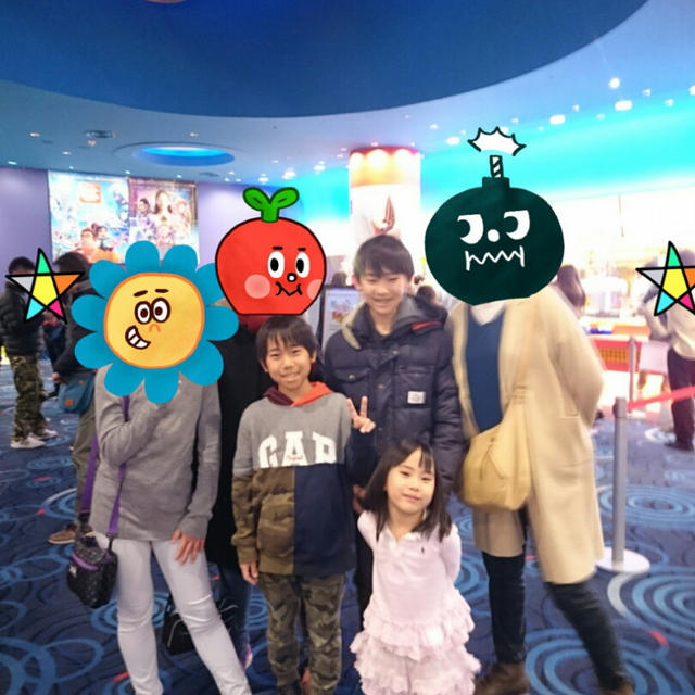 映画をみにきました～！！