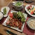 自作の器でチキンステーキの晩ご飯　と　「梅見会」♪