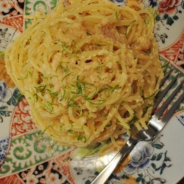 とってもさっぱり爽やか！！かぼす明太パスタ