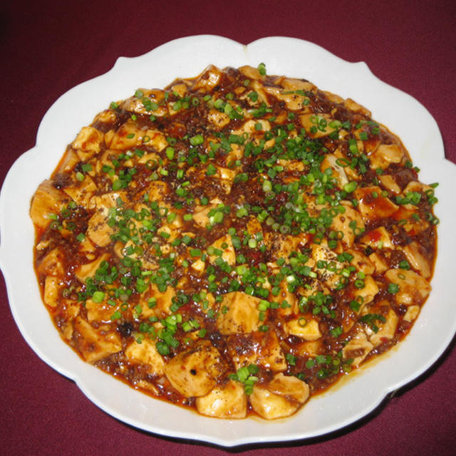 四川風まーぼーどうふ（陳麻婆豆腐）