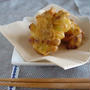 納豆かき揚げ。