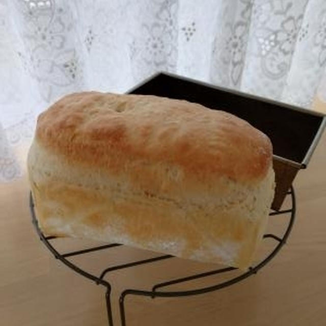 塩麴米粉食パン🎵