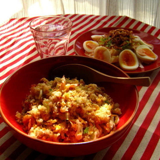 桜えびのナンプラー焼飯