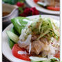 夏レシピ！野菜たっぷり豚肉の冷しゃぶ&梅風味の和風ポテトサラダ