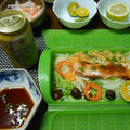 ルクエで鮭と野菜蒸し by watakoさん