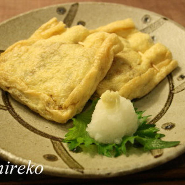 納豆の巾着焼き マクロビオティックレシピ