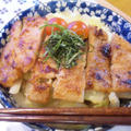 豚の味噌漬けで、豚ド～ン!!(丼) by ハッピーブルースママさん