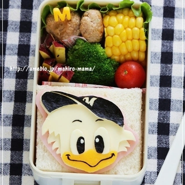 千葉ロッテマリーンズ　マーくん＊キャラ弁