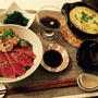 ねぎとろマグロ丼とか