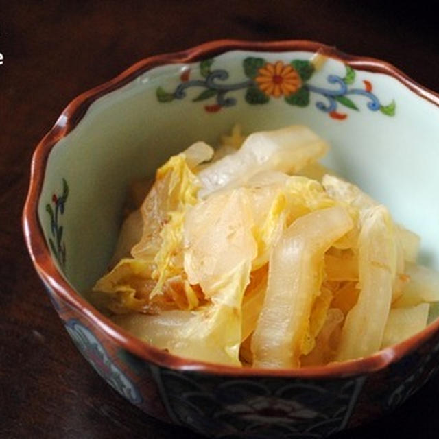 白菜 かつおぶし 箸休めに 白菜の煮びたし By Chiiさん レシピブログ 料理ブログのレシピ満載
