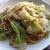 あっという間のレタスと蓮根のパスタ
