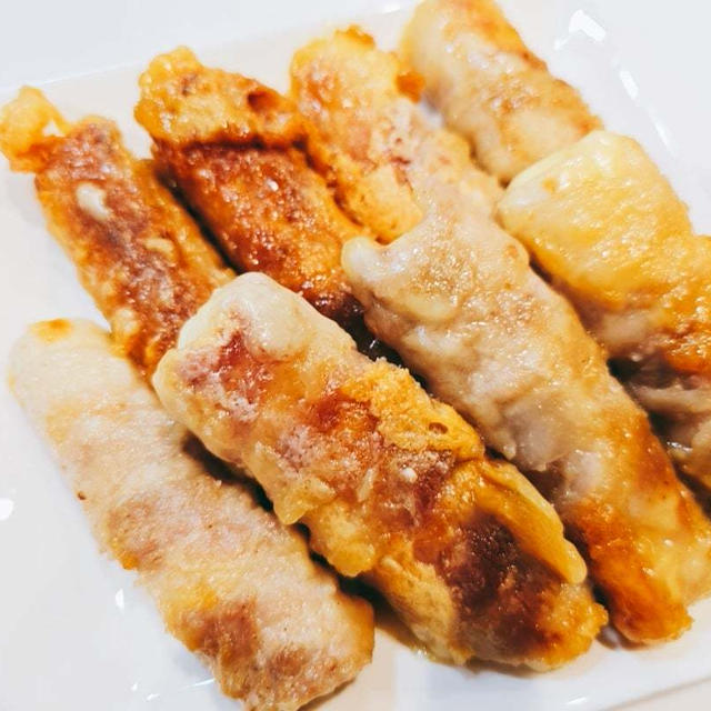【レシピ】息子くん達にリクエストされて作ったら大ヒット♡ちくわチーズの肉巻き